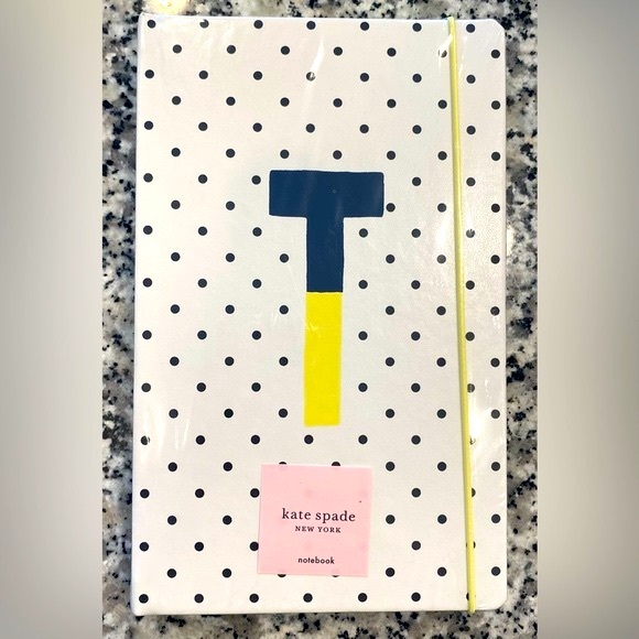 Kate Spade New York Initial T Notebook - Picture 1 of 10